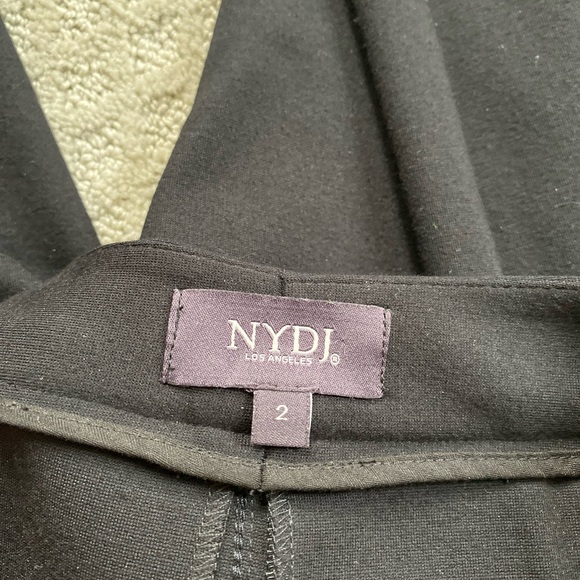 NYDJ Not Your Daughter’s Jeans black pants size 2 - Picture 5 of 5